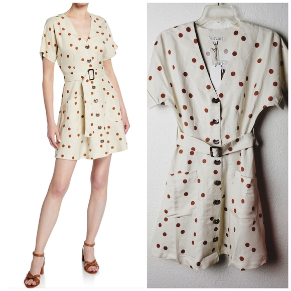 moon river polka dot dress